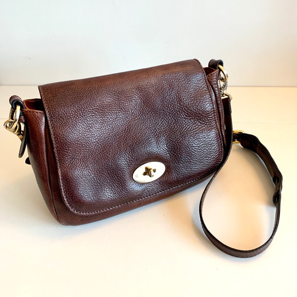 Italian Leather Crossbody Bag